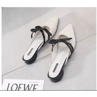 dép sục đính 2 nơ