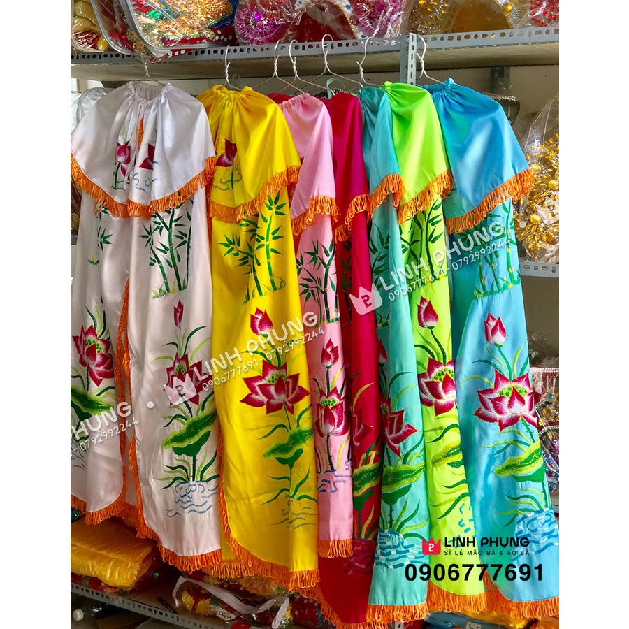 Áo choàng Quan Âm ở chùa Châu Đốc 2 Nhà Bè - 2m5