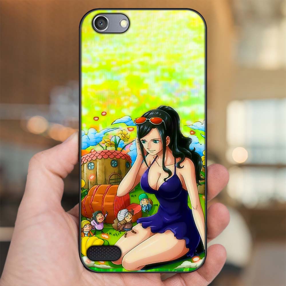 Ốp lưng Oppo A33 Neo 7 viền đen in hình Nico Robin One Piece Đảo Hải Tặc