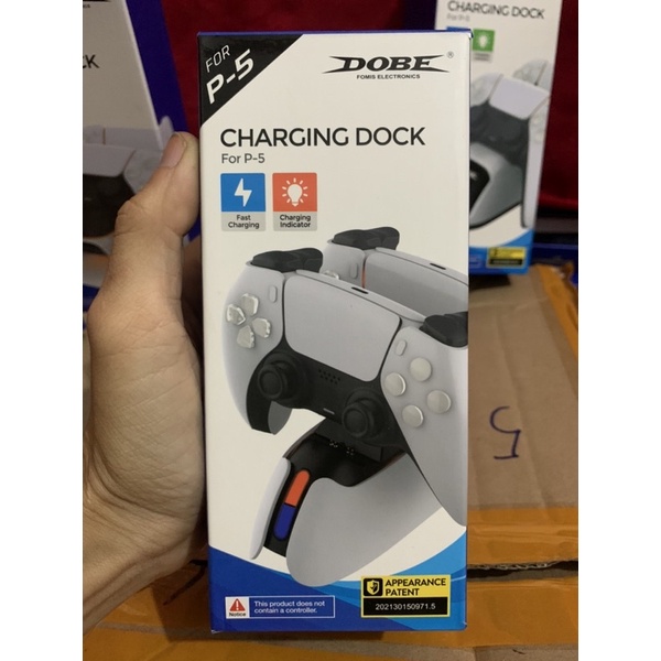 Đế sạc tay cầm Ps5 xịn chính hãng Dobe đủ mẫu dock sạc tay ps5 kẹp tay bấm PS5 giá đỡ tay túi đựng tay bấm Ps