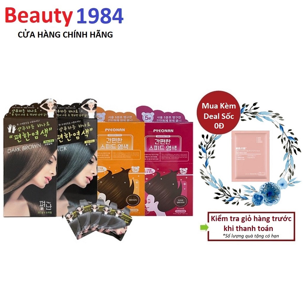 Dầu gội đen tóc hàn quốc PYEONAN 30g