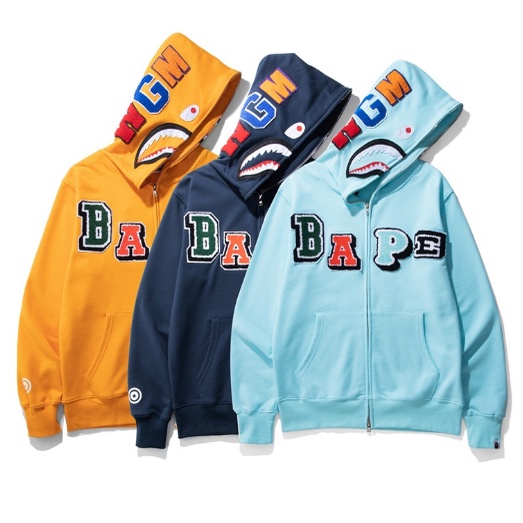 Áo Khoác Hoodie Bape Cổ Điển Mới Cho Nam Và Nữ