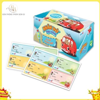 16 chiếc nhãn vở, nhãn ghi tên tập Thiên Long TP-NBL02