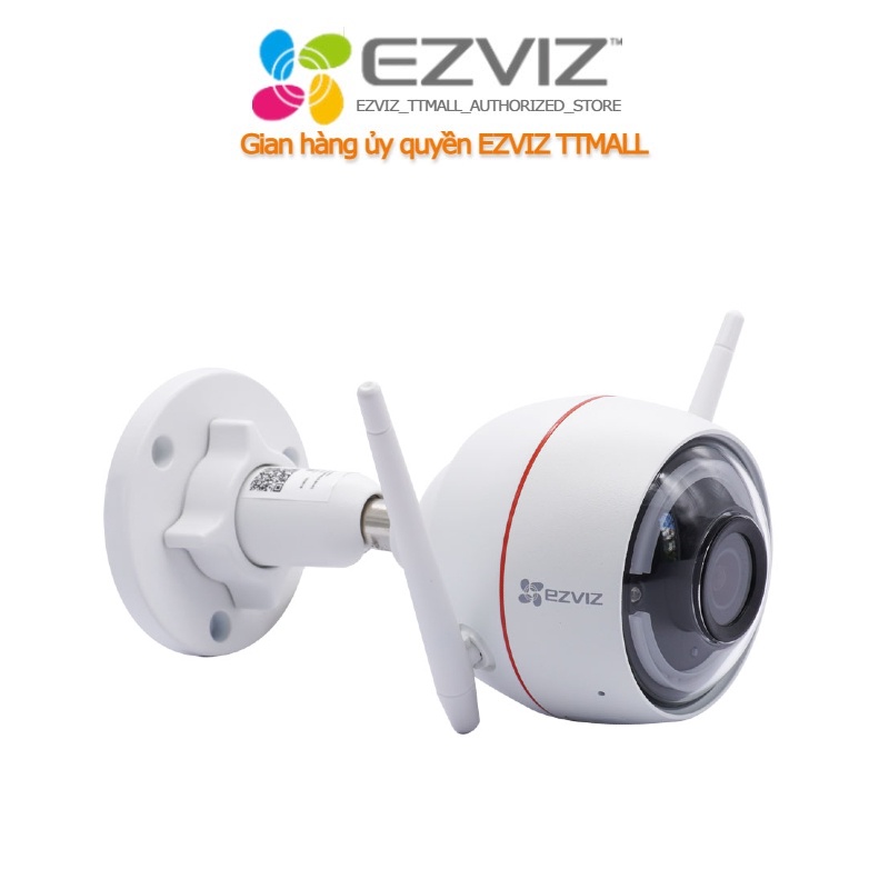 [Mã ELEZ10 giảm 10% đơn 800K] Camera EZVIZ C3W 1080PNgoài Trời, WI-FI, Báo Động Với Đèn Báo và Còi Hú