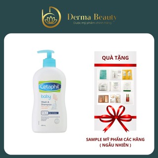 Sữa tắm gội Cetaphil 2in1 cho bé - Sữa tắm tinh chất hoa cúc 400ml