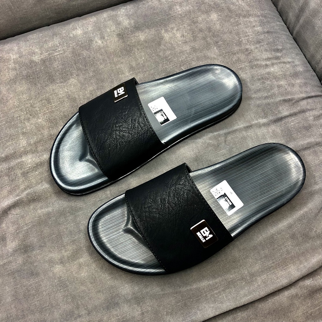 Dép nam quai ngang DBM1,dép da nam hàng thiết kế cao cấp,quai dép da xịn độ bền cao,đế êm và ôm chân