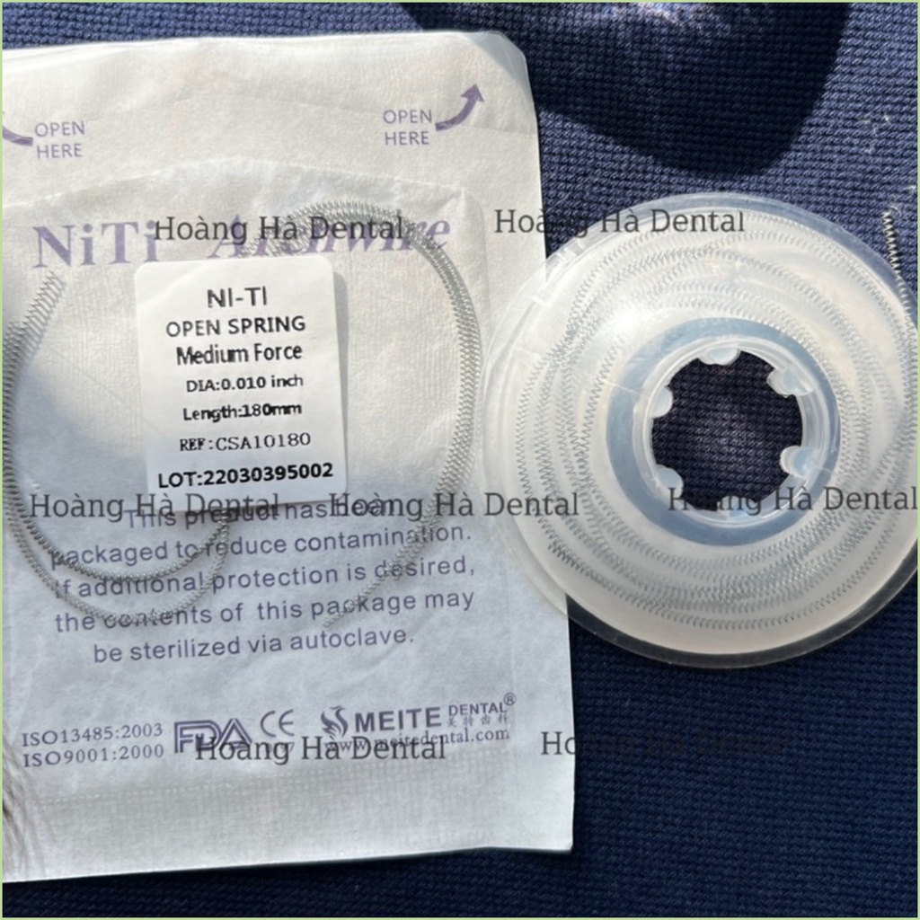 Lò xo chỉnh nha Lò xo đẩy Lò xo mở khoảng - NHA KHOA HÀ NỘI