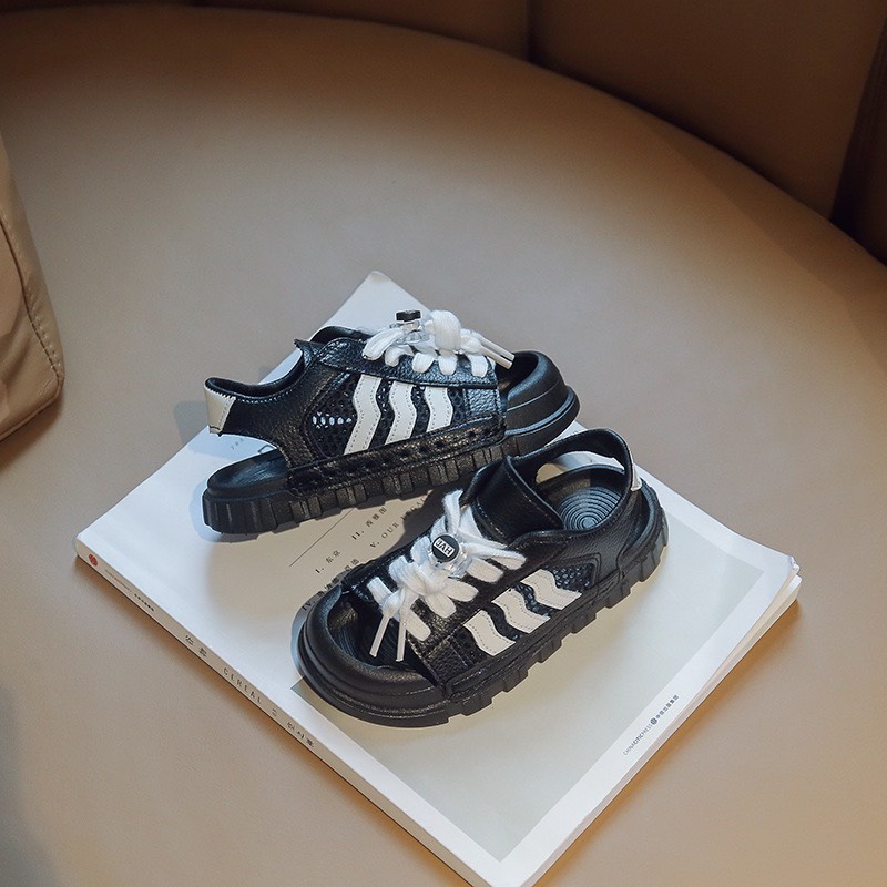 Sandal dép quai hậu trẻ em dây buộc chống trượt chống vấp cho bé từ 1 đến 10 tuổi Richkidsstore2021 (YY581)