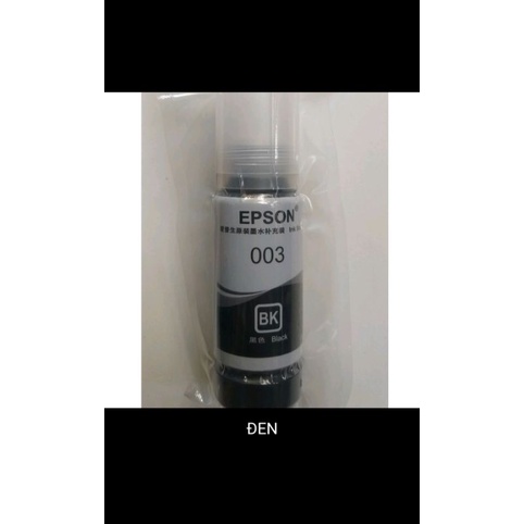 Mực In Chính Hãng 4 màu EPSON 003