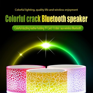 Loa bluetooth có đèn LED RGB nhiều màu mới