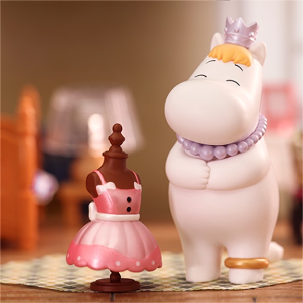 ★Đồ Chơi Hgtoys Hgtoys★ Búp Bê Popmart Moomin 'S Life Series Mystery Trang Trí