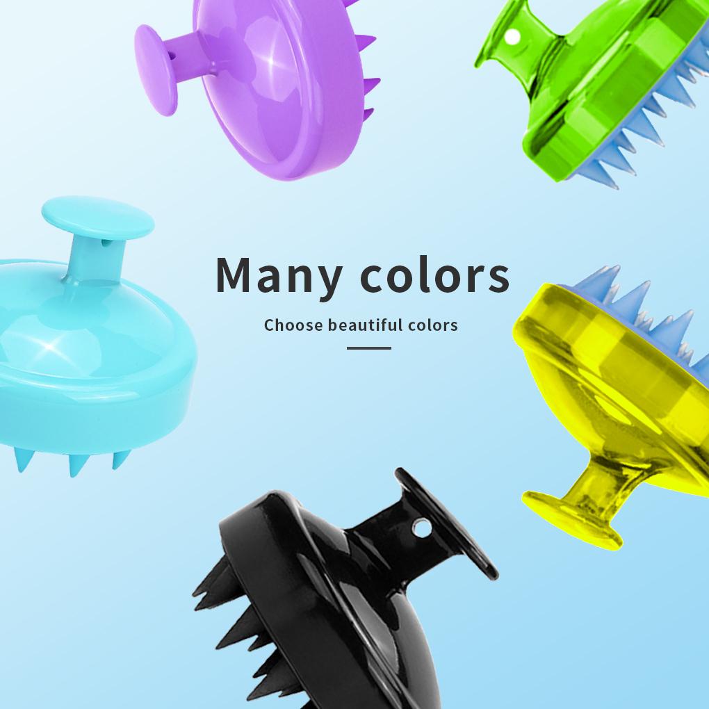 Bàn Chải Silicone Massage Da Đầu Chuyên Nghiệp Cho Thợ Làm Tóc