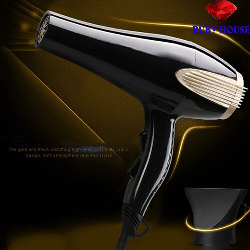 Máy sấy tóc PL công suất lớn 6000W, máy sấy tóc chuyên nghiệp sấy nhanh, sấy khoẻ - Tặng đầu sấy cụp