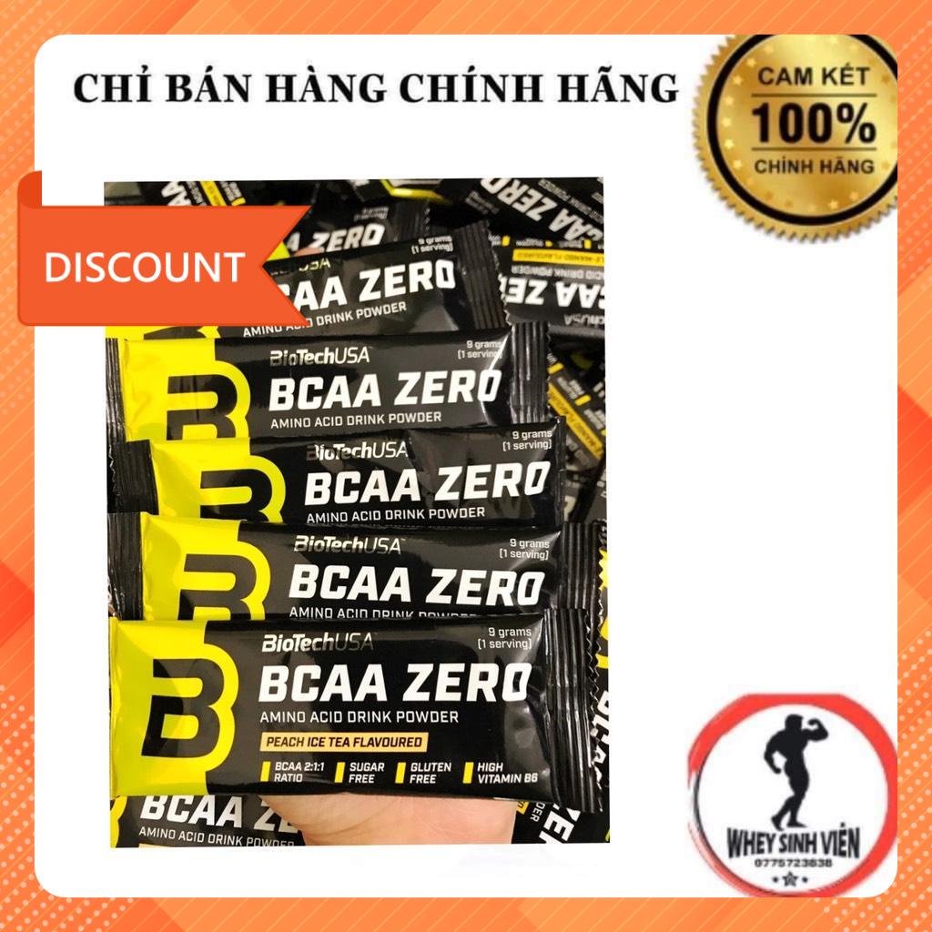 Gói Dùng Thử Tăng Sức Bền BCAA ZERO BiotechUSA tăng cơ giảm mỡ cực đỉnh