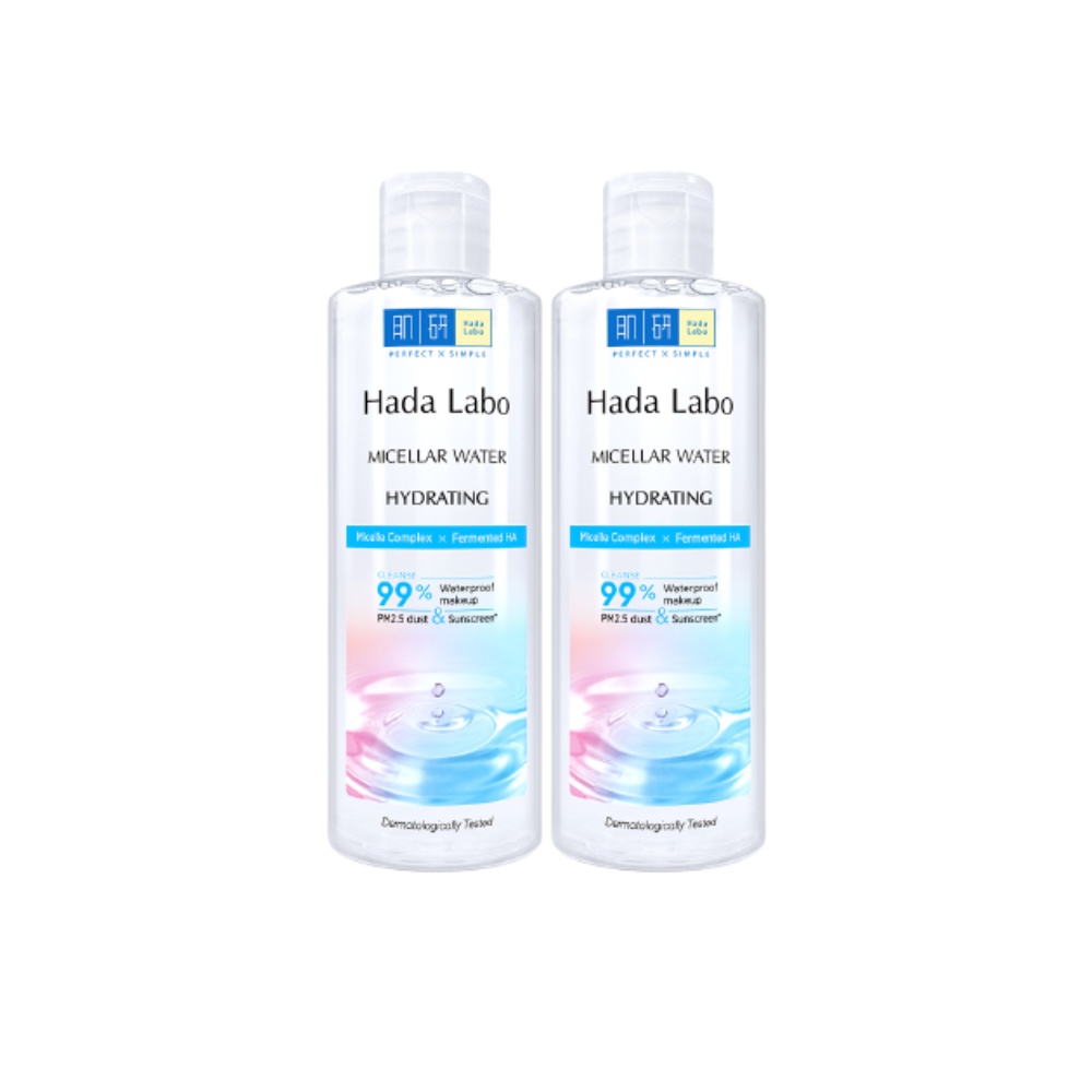 [VB] Combo 2 Nước tẩy trang sạch sâu dưỡng ẩm Hada Labo Micellar Water Hydrating 240ml/chai