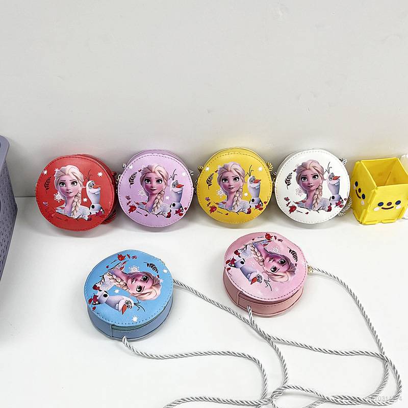 Túi Đeo Chéo Cỡ Lớn In Họa Tiết Hoạt Hình Frozen Dễ Thương Thời Trang Cho Bé Gái