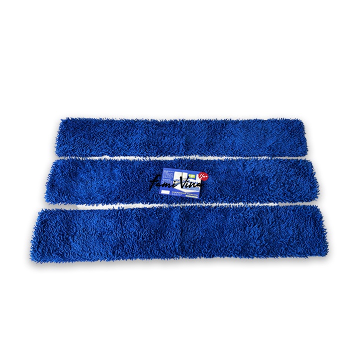 Bông lau san hô 90cm thay thế cây lau nhà công nghiệp, tấm lau bẹ san hô sợi bông microfiber thấm hút tiện lợi