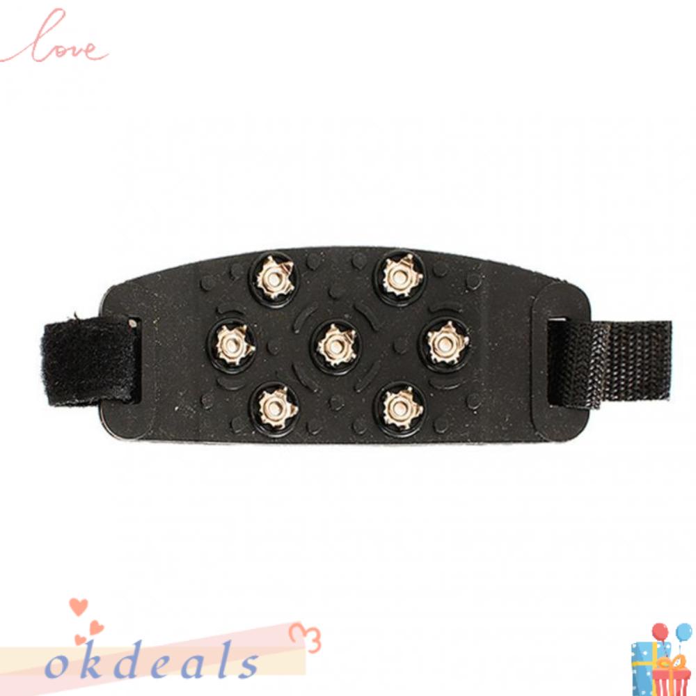 1 Cặp Kẹp Giày 7 Răng An Toàn Chống Trượt Khi Đi Trên Tuyết