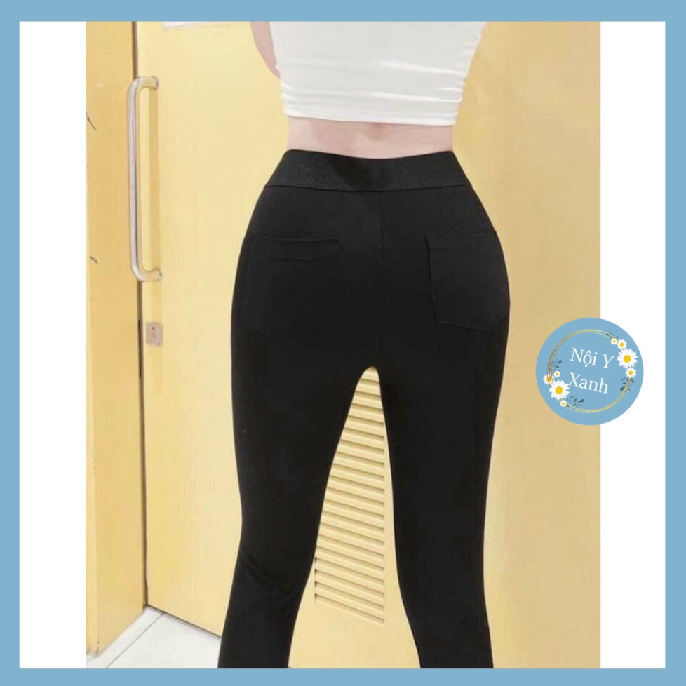 QUẦN LEGGING CẠP CAO KIỂU MỚI (SIÊU PHẨM MỚI) nội y xanh -  chất đẹp