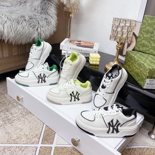 Giày MLB NY Vàng, giày MLB LA, Giày Boston, mlb chunky viền đen chunky viền xanh nam nữ