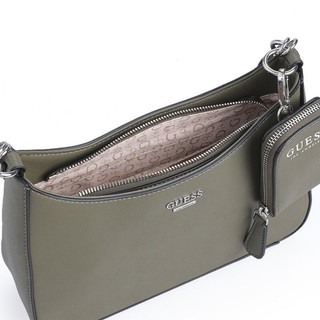 (auth USA) Túi kẹp nách Guess rêu