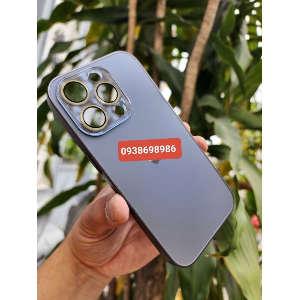 Ốp độ iPhone 14 Pro Max cho iPhone 12 Pro max, 13 Pro max, 14 Pro lưng kính nhám bảo vệ cụm camera RALOTRS