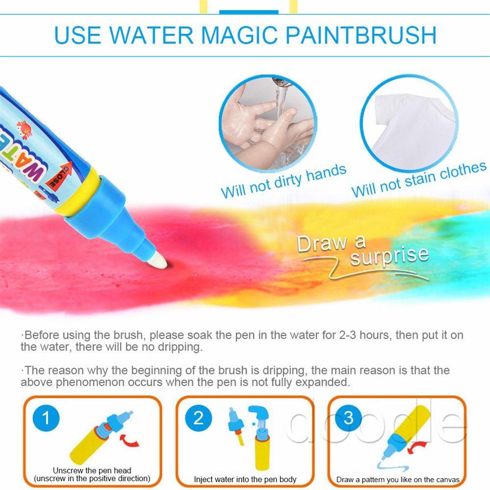 Sách Nuớc Tô Màu Ma Thuật Có Thể Tái Sử Dụng Nhiều Lần Kèm Bút Vẽ Cho Bé