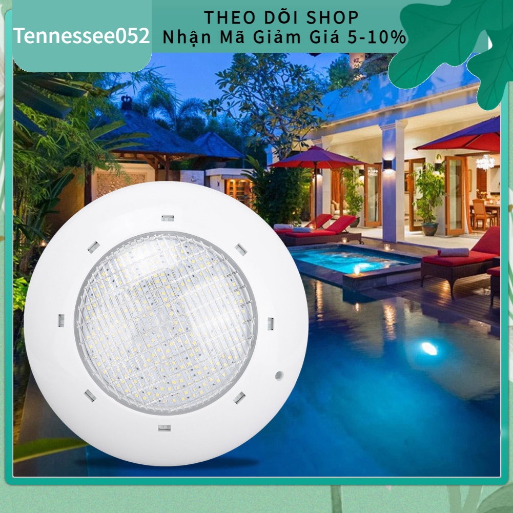 [Hàng Sẵn] Đèn LED dưới nước 35W chống thấm nước IP68 ánh trắng AC12V Siêu sáng cho bể bơi hoặc sân vườn, hồ cá【Tennessee052】