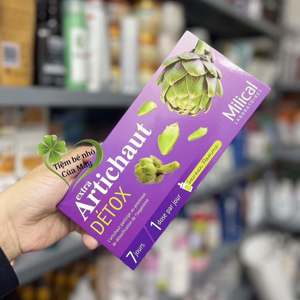 Thải Độc Gan Chiết Xuất Hoa Atiso Extra Artichaut Detox (7 ngày) - Pháp