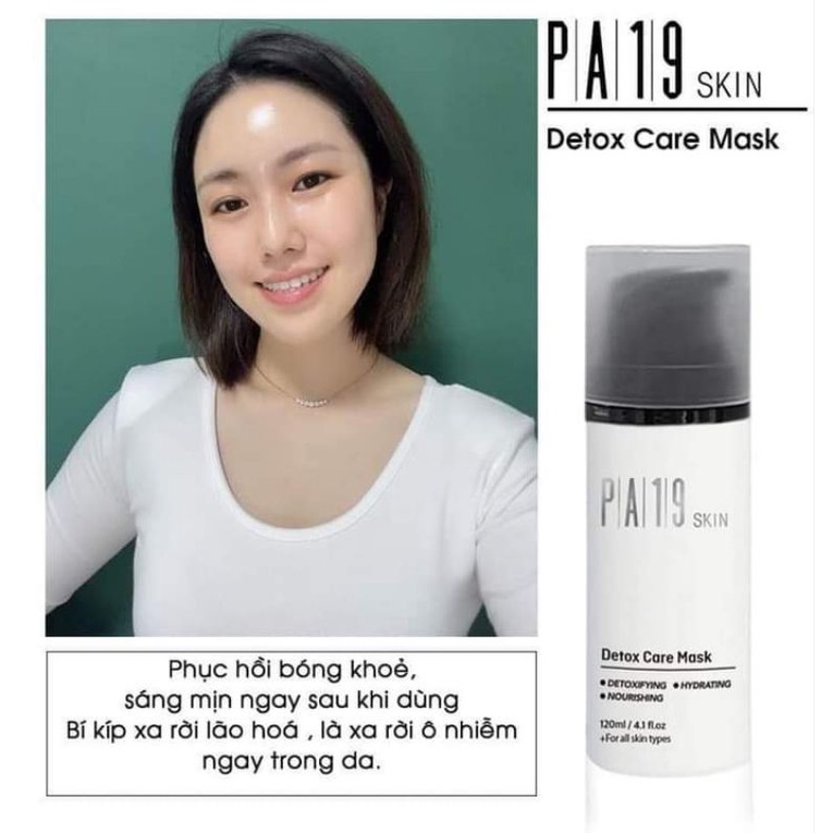 Nạ detox care mask pa19 skin Hàn quốc