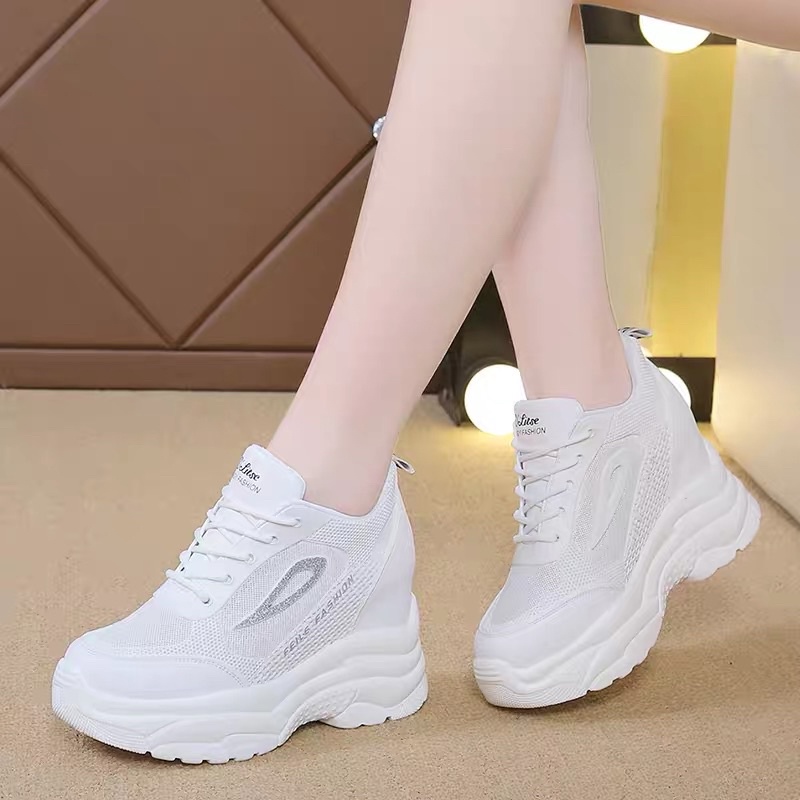 Giày thể thao đế độn thời trang 9cm