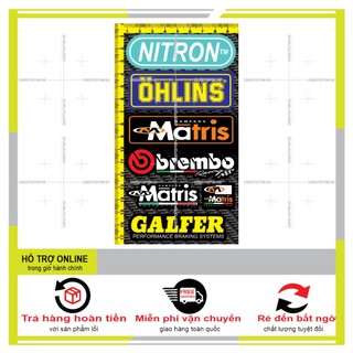 LOGO STICKER DÁN XE MÁY MINI M8 - THU DECAL