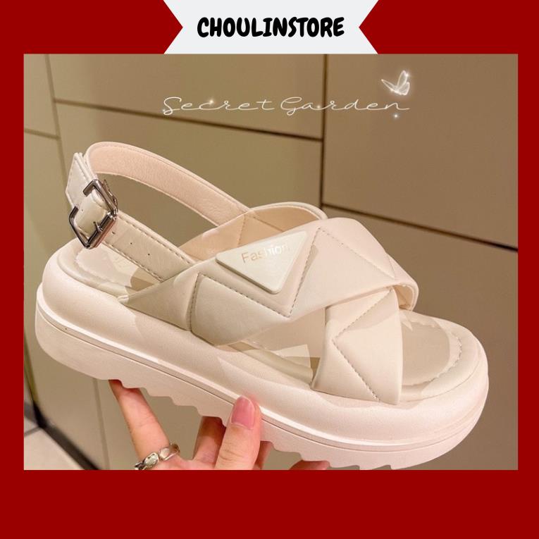 Sanđal nữ Fashion Đế Răng Cưa Hottren   CHOULINSTORE