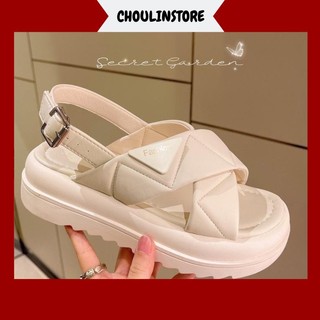 Sanđal nữ fashion đế răng cưa hottren choulinstore