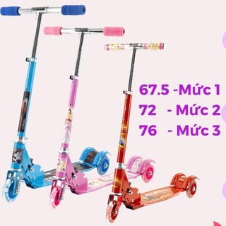 Xe Trượt Scooter Trẻ Em Siêu Rẻ CENTOSY Cougar 380 - Bánh Phát Sáng, In Hình Bắt Mắt Cho Bé