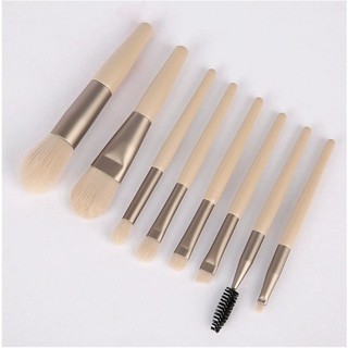 Set 8 Cọ Trang Điểm Lông Mềm Nhỏ Gọn