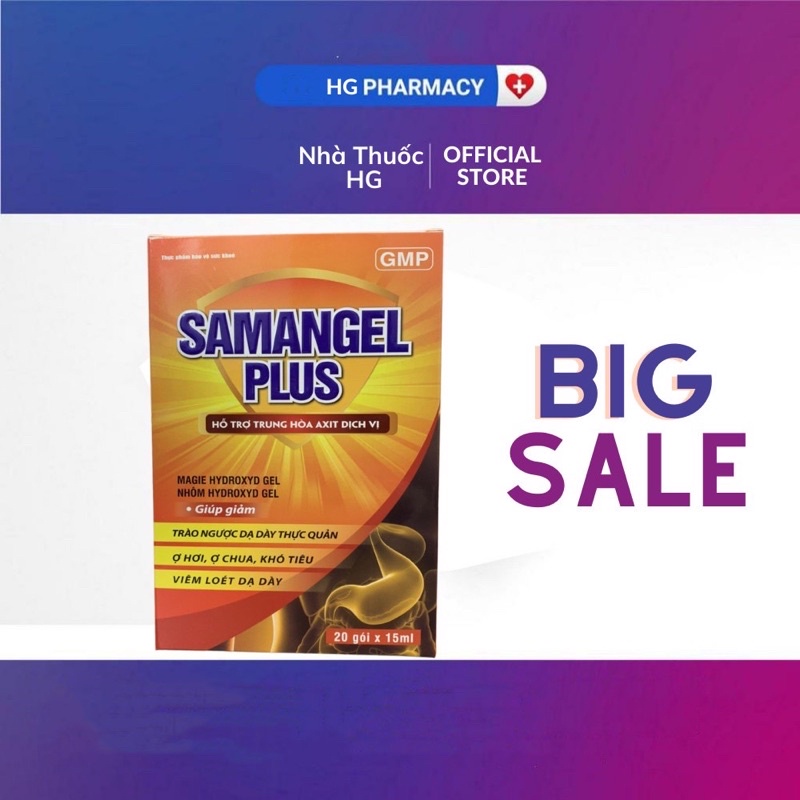 SÂMANGEL Plus dung dịch gel dạ dày