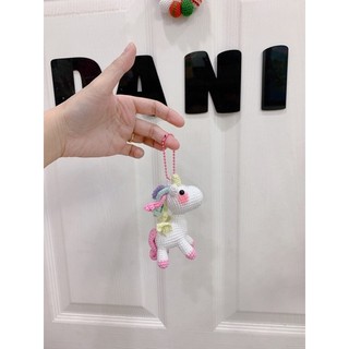 Móc khoá len Unicorn | Made by Dani