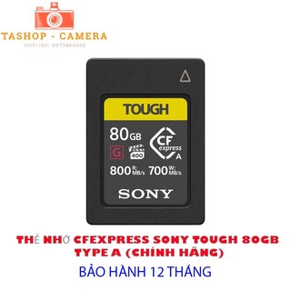 Thẻ nhớ cfexpress sony tough 80gb type a