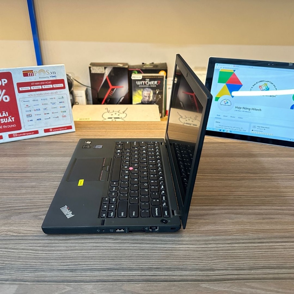 Laptop cũ Lenovo Thinkpad X250 I5-5300U/16GB/512GB SSD/12.5 inch nhỏ gọn, doanh nhân
