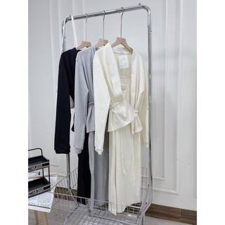 Set Len 2 Món Thắt Eo Dây Kết Siêu Tôn Dáng
