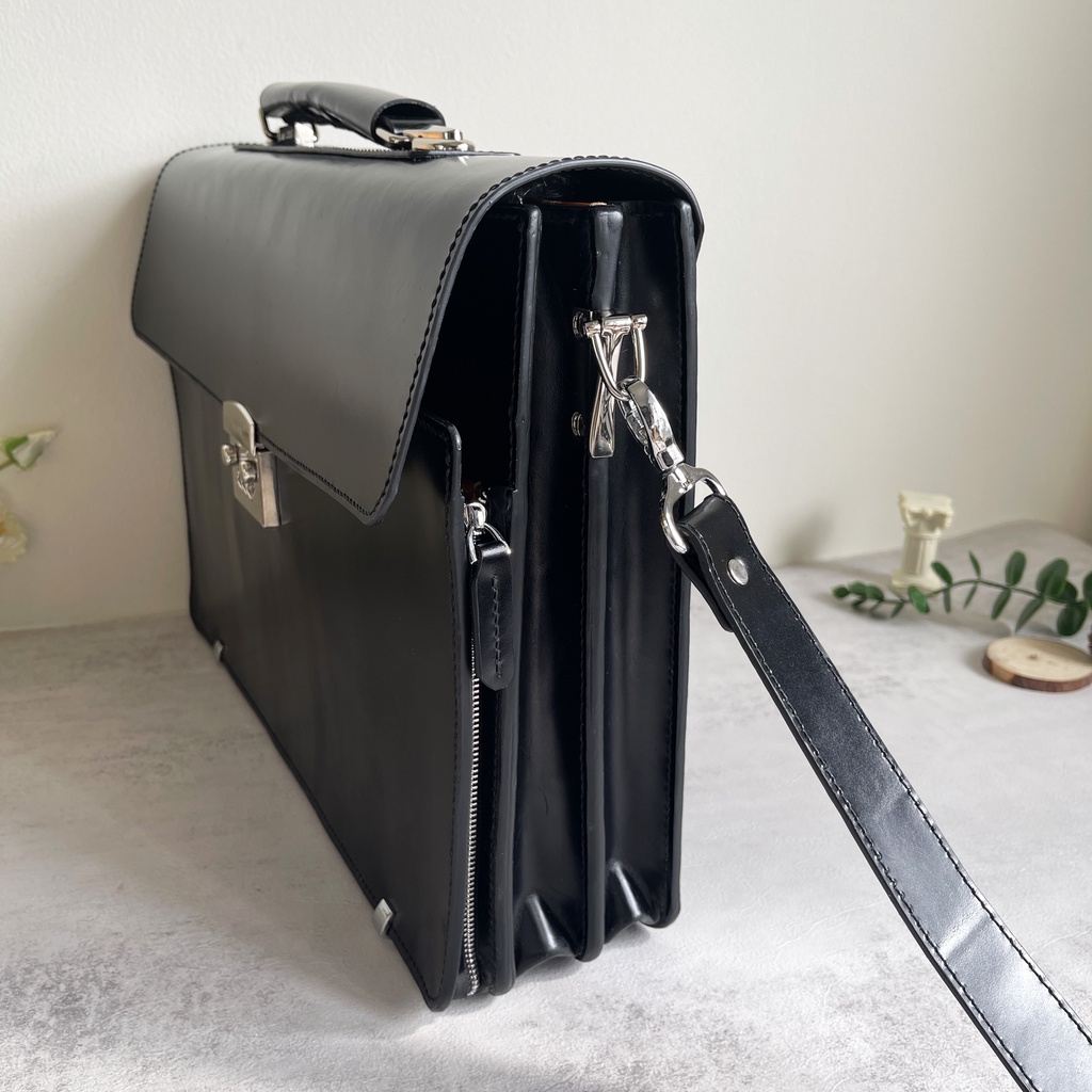 Cặp da Homme La Spezia -  Handcrafted Leather Briefcase