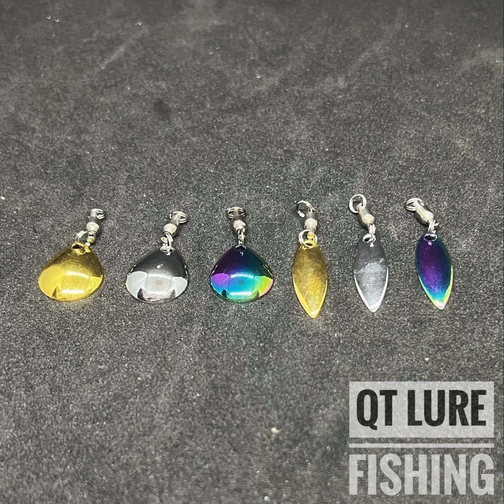 Thìa câu cá có gắn sẵn khoá 8 - QT LURE FISHING