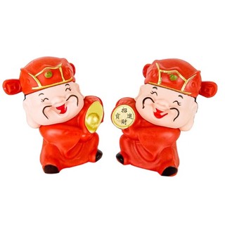 Thần tài mini tài lộc trang trí bánh kem, tháp bánh, tháp nước, oản tài lộc...