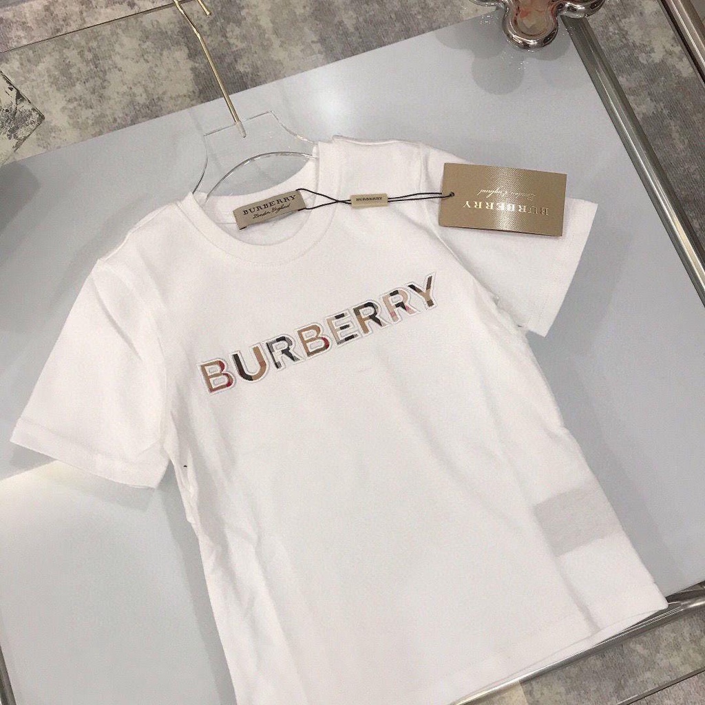 Áo Thun Burberry Tay Ngắn Chất Cotton In Họa Tiết Phong Cách Phương Tây Thời Trang Mùa Hè 2022 Cho Nam Và Nữ