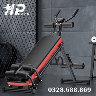Máy tập cơ bụng chống đẩy đa năng Abcoaster, Ghế gập bụng nâng cao tại nhà giúp tăng cơ giảm mỡ hiệu quả