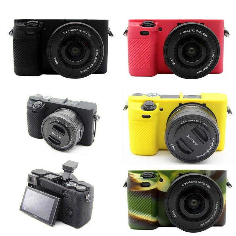 Vỏ bảo vệ thân máy ảnh bằng silicon Armor Skin cho máy ảnh kỹ thuật số Sony A6000