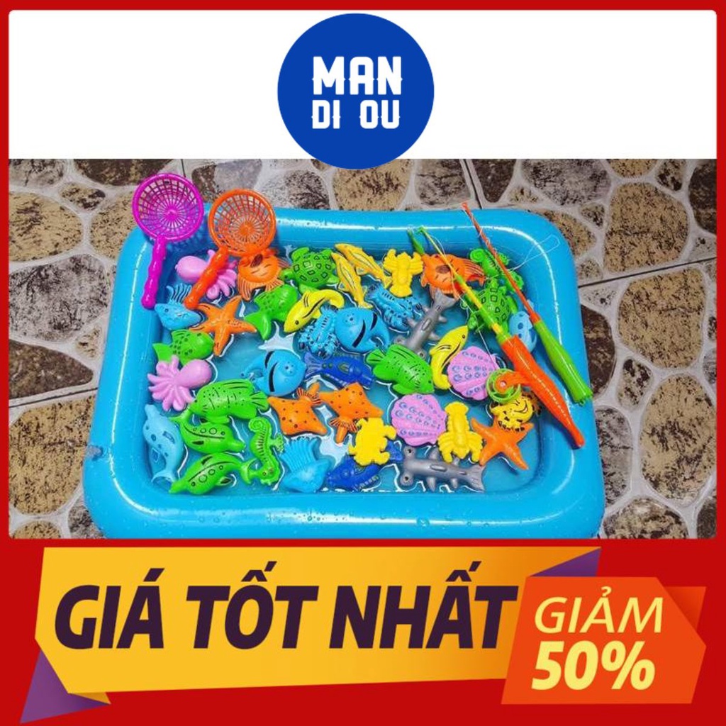👉Xã Kho👉 Bộ câu cá cho bé cực xinh xắn và dễ thương, kèm hồ phao thả cá nhé. Chúc bé câu vui nè :)