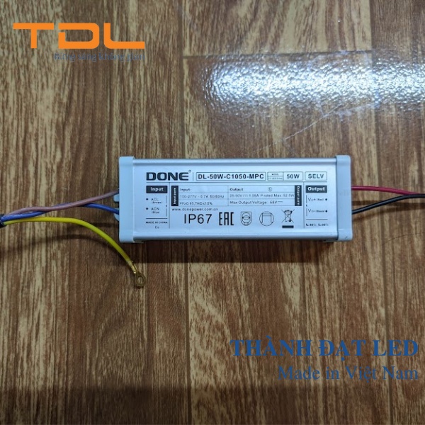 Nguồn điện DIVER DONE 50w DPL-DL-50W-C1050-MPC