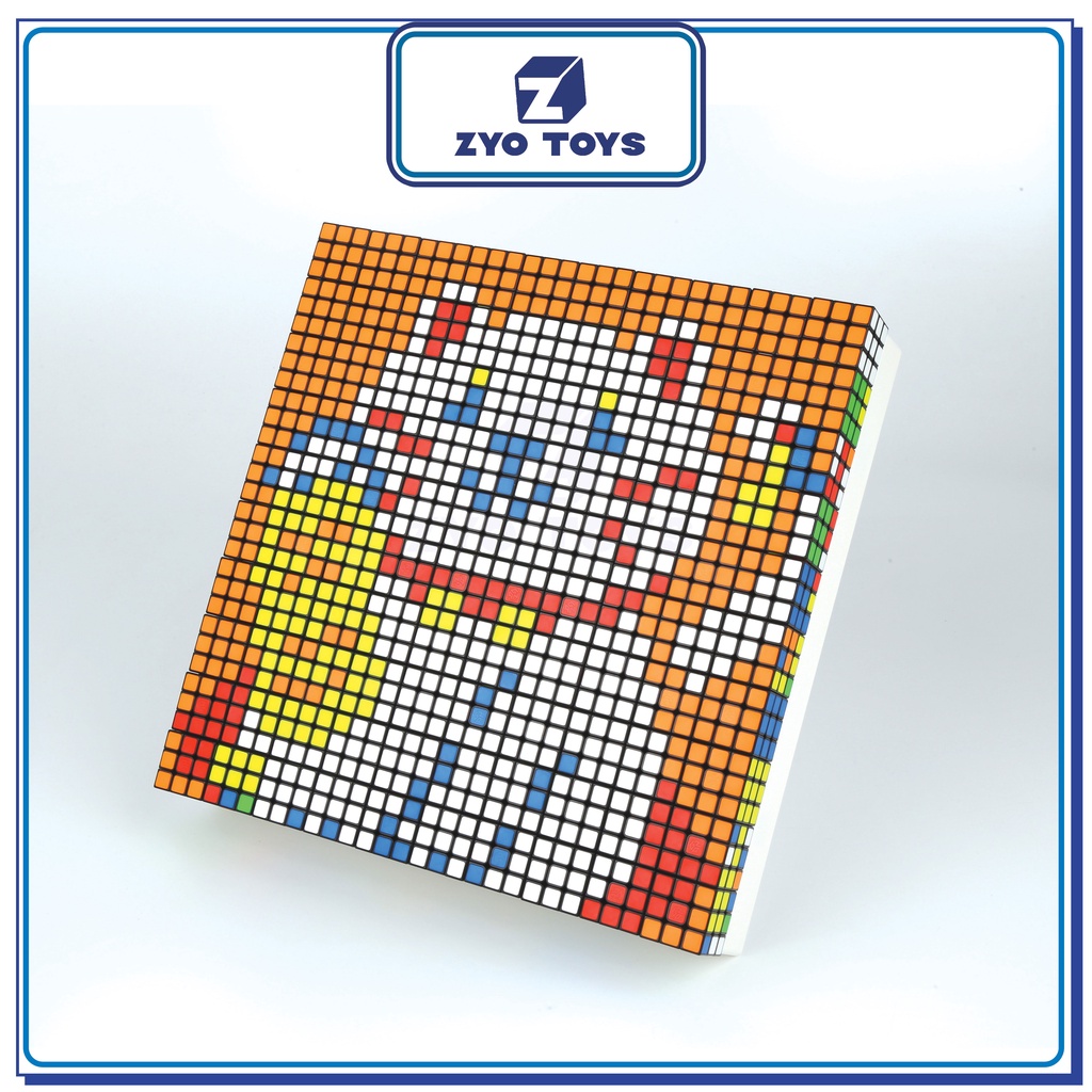 Rubik 3x3 Gan Mosaic - Đồ Chơi Trí Tuệ Xếp Hình - Khối Lập Phương 3 Tầng Trang Trí Phòng Học- Zyo Toys